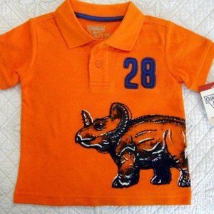 Oshkosh Boys Dinosaur Polo Shirt